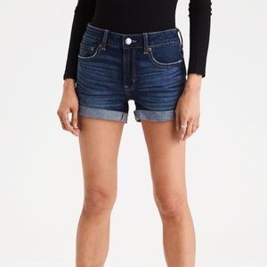 AE Ne(x)t Level Denim Midi Short dark blue Sz 2